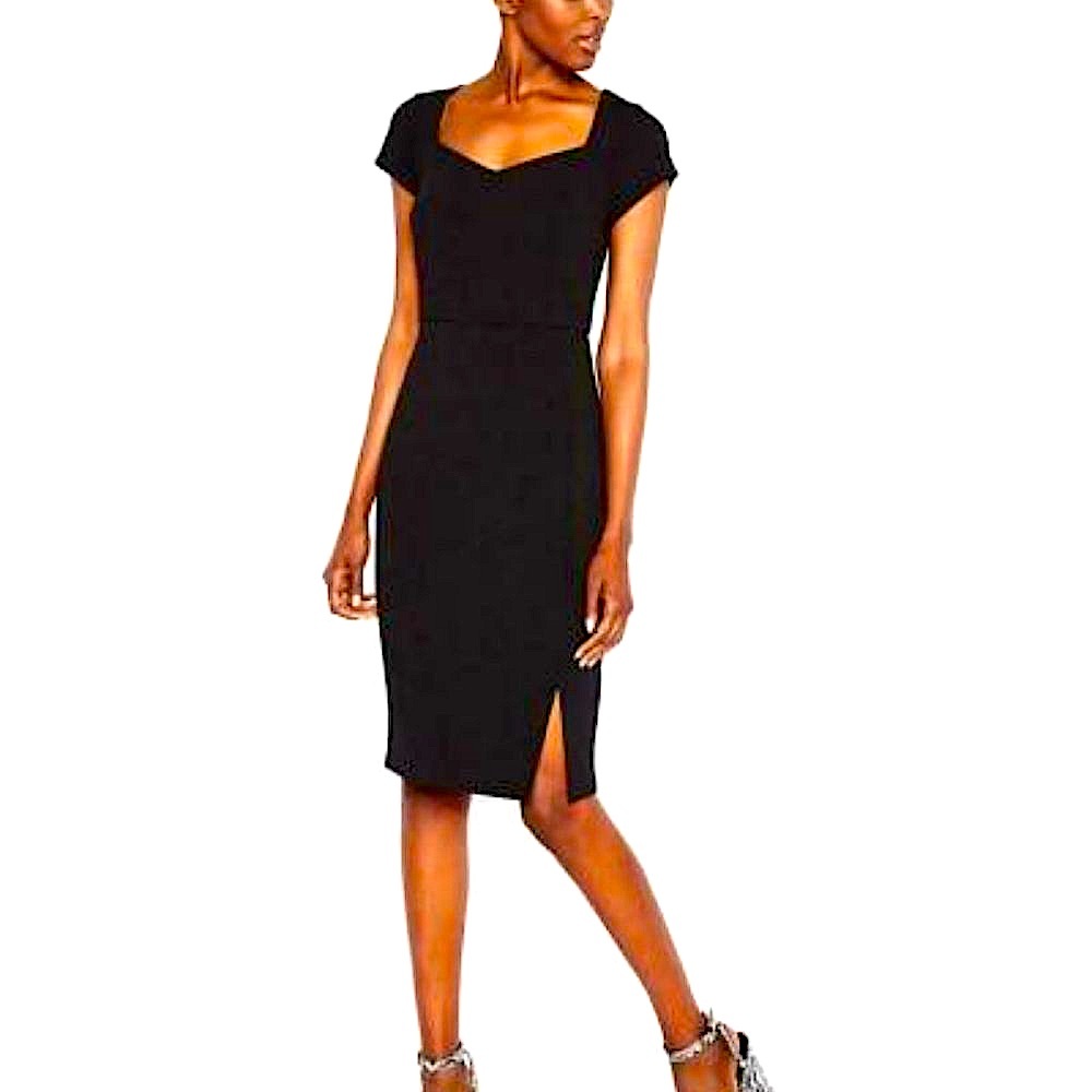 EXPRESS Women's Short Sleeve Sweetheart Neckline